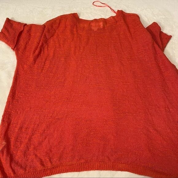 Olive & Oak sheer front pocket blouse large - Picture 4 of 8